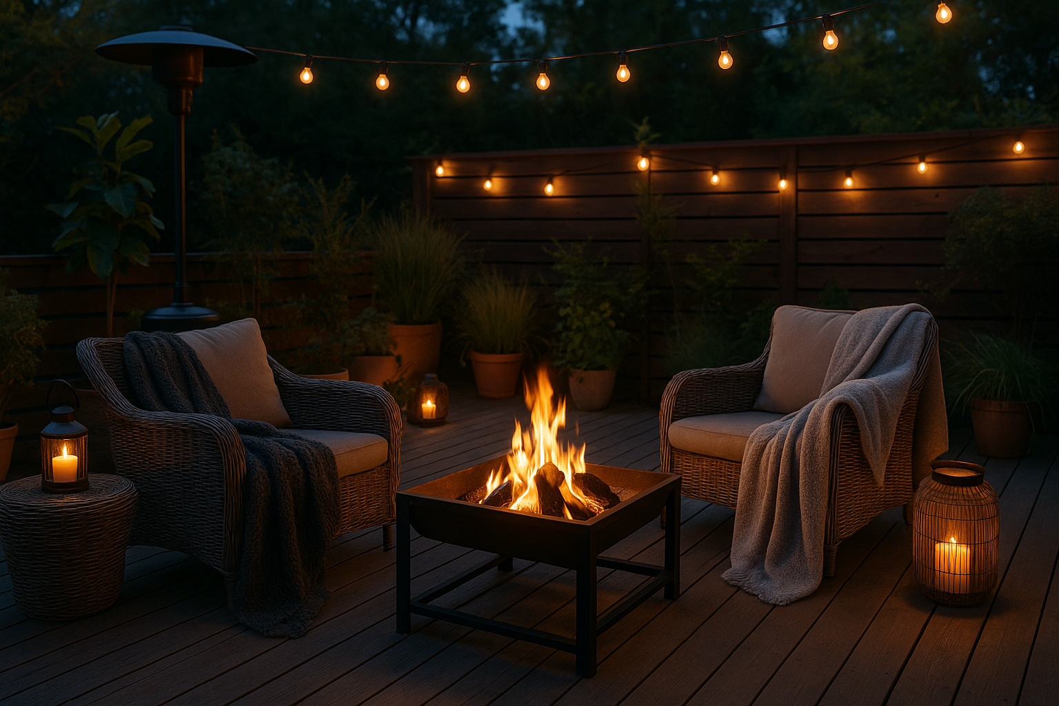 Gør Din Terrasse Klar til Kølige Aftener